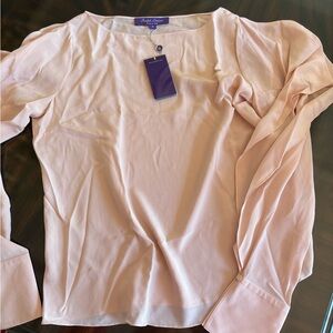 Ralph Lauren Soft Pink Blouse